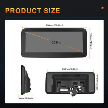 Κατάλληλο για Mercedes-Benz E-Class 4θυρο/W212 09-12 (4 64G) σύστημα πλοήγησης με κεντρικό έλεγχο αυτοκινήτου και ενσωματωμένο σύστημα ελέγχου Carplay.