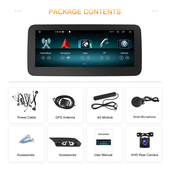 Κατάλληλο για Mercedes-Benz E-Class 4θυρο/W212 09-12 (4 64G) σύστημα πλοήγησης με κεντρικό έλεγχο αυτοκινήτου και ενσωματωμένο σύστημα ελέγχου Carplay.