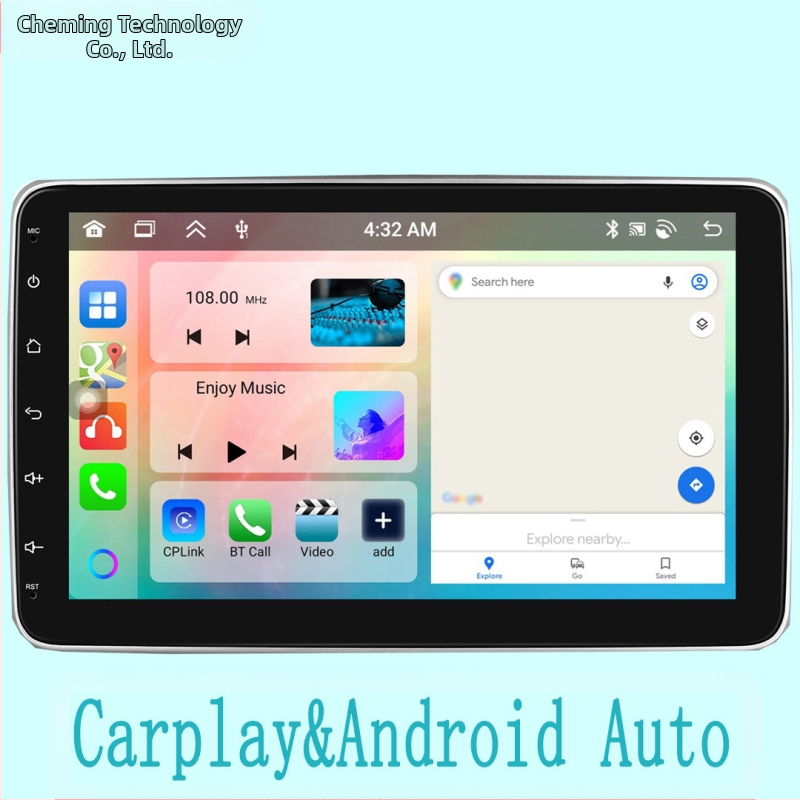 Pogodno za Android 13.0 Volkswagen Thin Model (4+64) Bežični Carplay Navigacijski sustav za automobil Integrirano centralno upravljanje
