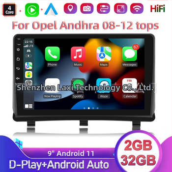 Piemērots Opel Andra 08-12 liela ekrāna automašīnai ar Carplay Android navigāciju, atpakaļgaitas attēlu un daudzfunkcionālu ierīci