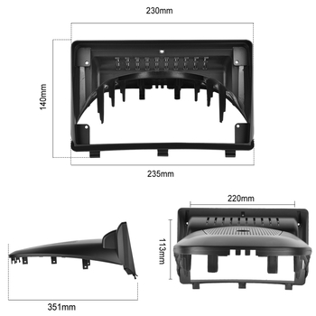 Piemērots Opel Andra 08-12 liela ekrāna automašīnai ar Carplay Android navigāciju, atpakaļgaitas attēlu un daudzfunkcionālu ierīci