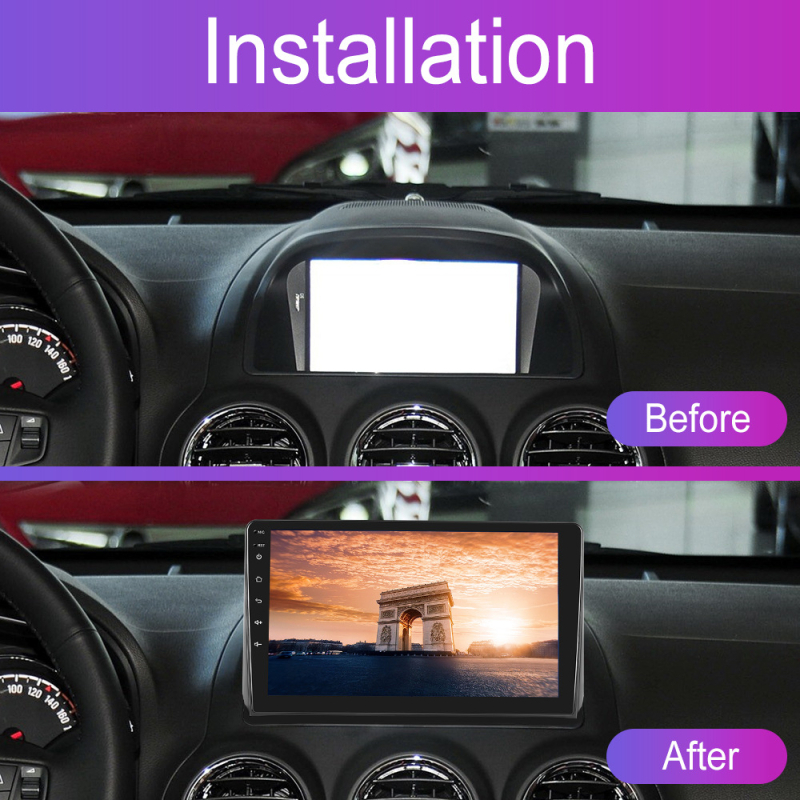 Piemērots Opel Andra 08-12 liela ekrāna automašīnai ar Carplay Android navigāciju, atpakaļgaitas attēlu un daudzfunkcionālu ierīci