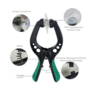 Най-добрият BST-009 клипс за екран, отварящ LCD екран, PVC прозрачен, мощен инструмент за премахване на LCD екран