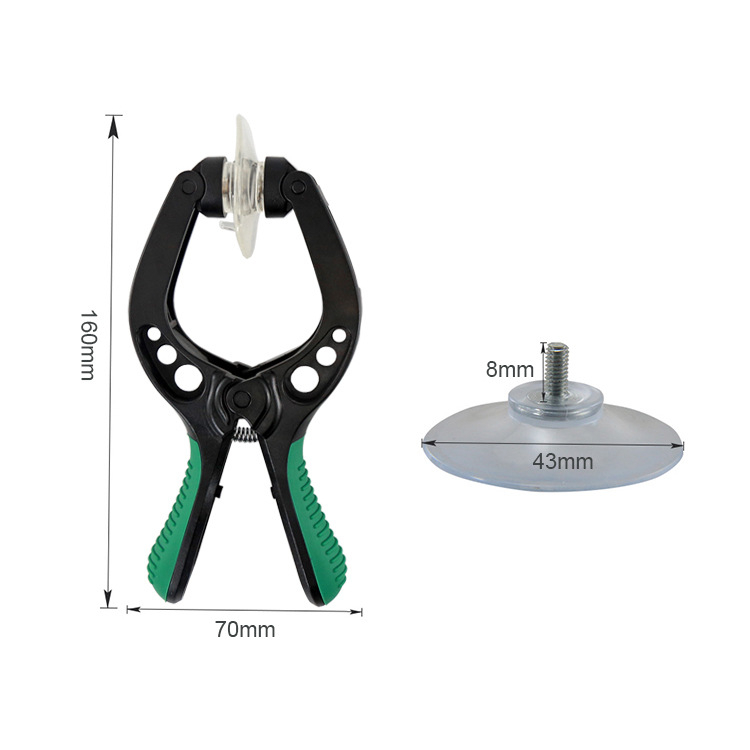 Най-добрият BST-009 клипс за екран, отварящ LCD екран, PVC прозрачен, мощен инструмент за премахване на LCD екран