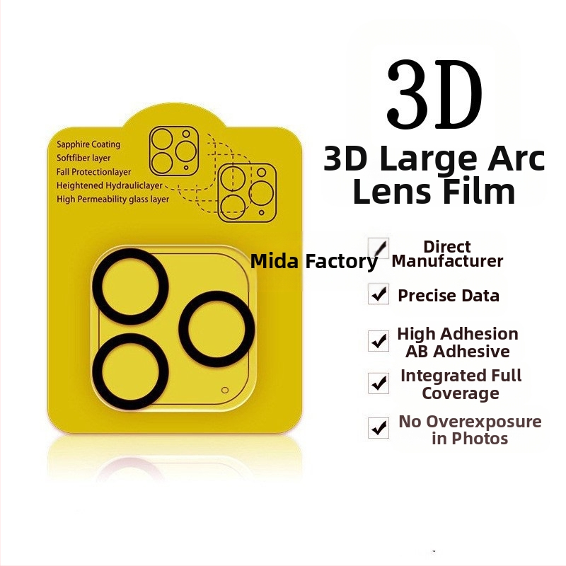 Κατάλληλο για φακό Iphone16Promax, φιλμ 15Pro, κάμερα 14/13, ανθεκτικός στη φθορά και στις πτώσεις φακός Iphone12