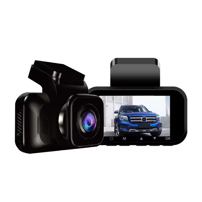 Înregistrator de condus 4K, cu lentilă dublă față și spate de 3 inch, înregistrator DVR pentru vehicul, cu cameră Black Box