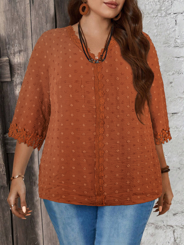 Topuri de damă plus size, cu buzunare goale, la modă casual, de la Amazon, în Europa și Statele Unite