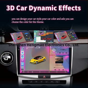 Pārrobežu jauns Android Qualcomm piemērots universālam 9 collu 10 collu centrālās vadības navigācijas automašīnas radio ārējai tirdzniecībai