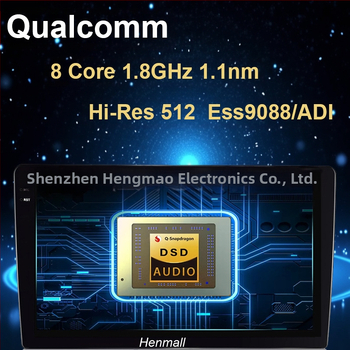 Pārrobežu jauns Android Qualcomm piemērots universālam 9 collu 10 collu centrālās vadības navigācijas automašīnas radio ārējai tirdzniecībai