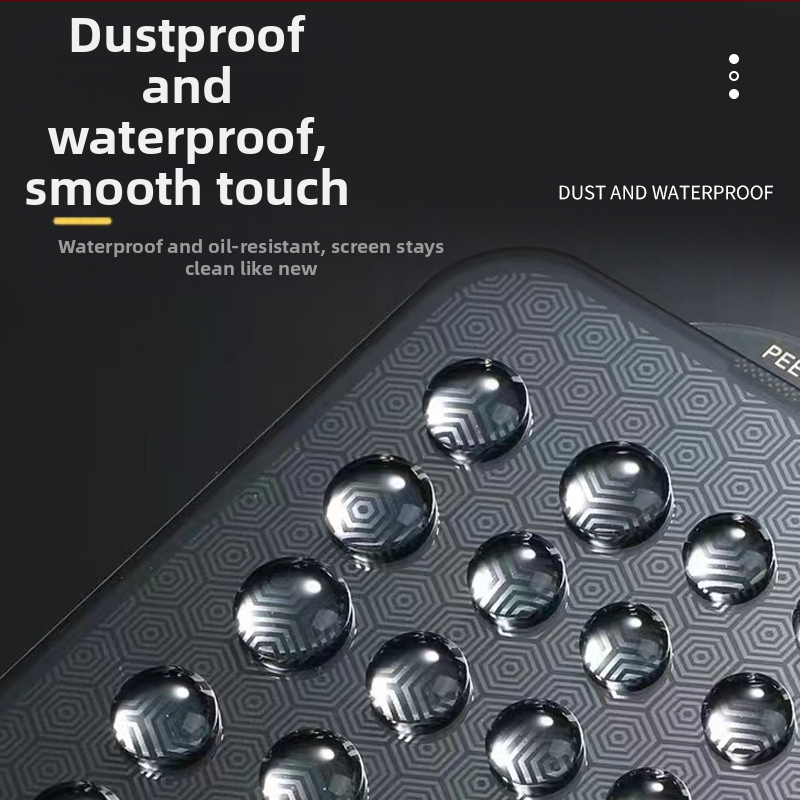 Kõrge alumiiniumist suure kaarega karastatud kile Apple 16pro mittepoorsele tolmukindlale 13pro pressimisvastasele servale 14 King Kong mobiiltelefoni kile