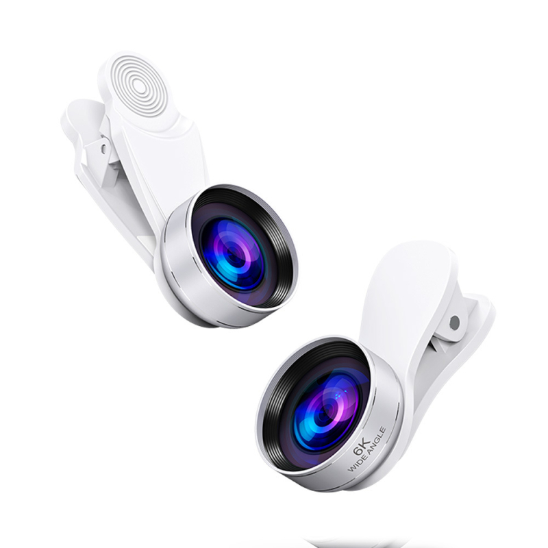 Lijian mobiiltelefoni objektiiv 5K6K9K18K moonutustevaba lainurk-makro kaks-ühes 4K kõrglahutusega otseülekande kaamera objektiiv