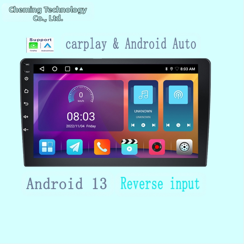 9-tolline Android-süsteemiga Bluetooth Carplay navigatsiooniga intelligentne kõik-ühes masin 2+64g