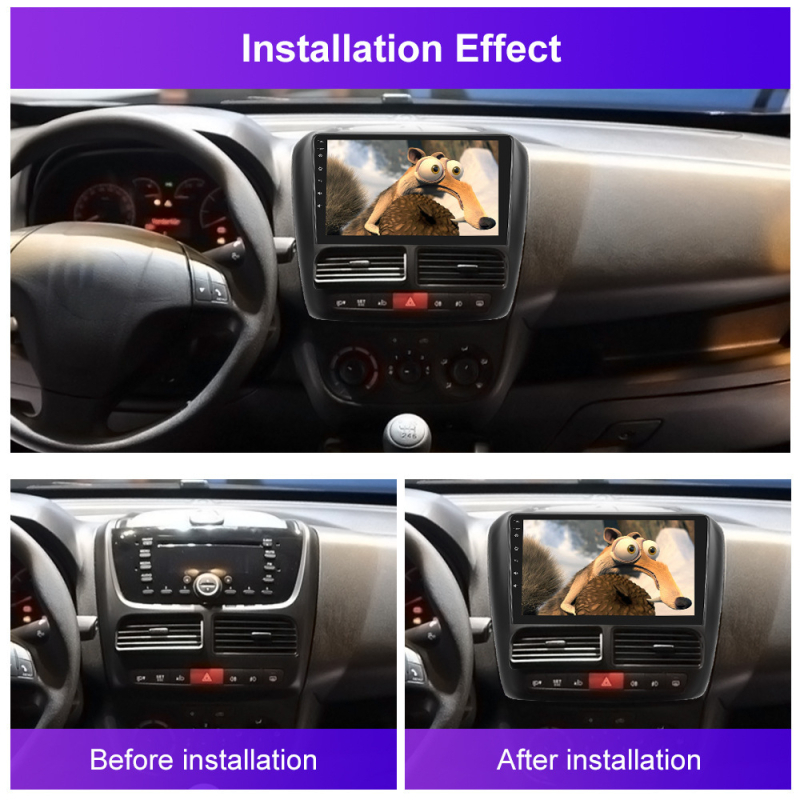 Piemērots Opel Opel10-15 Combo automašīnai paredzētai GPS atpakaļgaitas Bluetooth Android liela ekrāna MP5 navigācijai