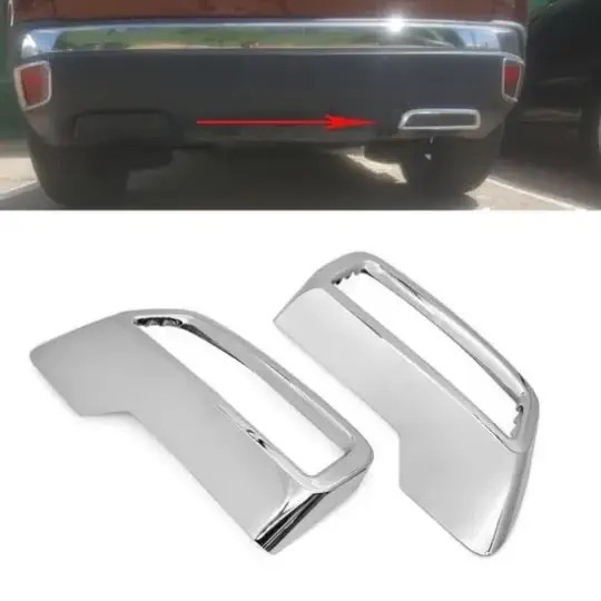 Tinka Peugeot 3008 5008 plastikiniam galinio išmetimo duslintuvo dangteliui, dekoratyviniam uodegos gerklės rėmui.