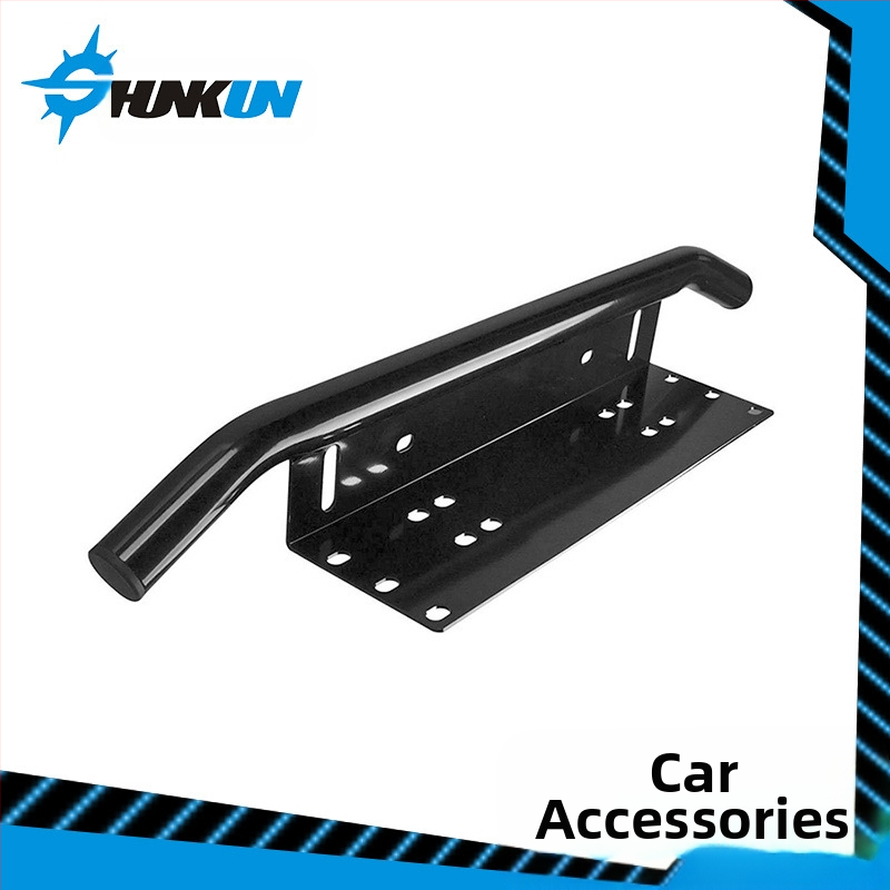 Držiak na ŠPZ pre terénne vozidlá, predný nárazník, hliníková zliatina, vodotesný reflektor, pracovné svetlo, rám ŠPZ