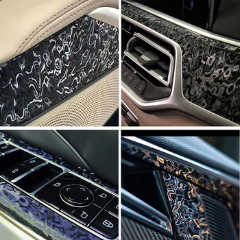 Готов на склад от производителя, многоразмерен, променящ цвета на автомобилния филм, копче за качулка, стикер за интериор, променящ цвета на мебелите