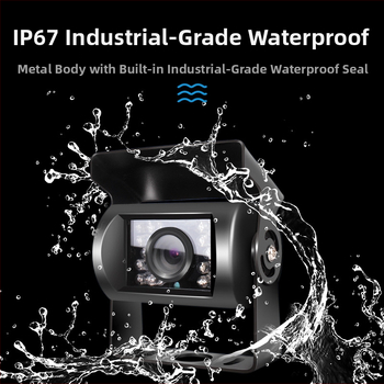 Infrasarkanā autobusa kamera 24 V automašīnas kravas automašīnas HD nakts redzamības atpakaļskata skata attēla galviņa rūpnīcas tiešajam CCD