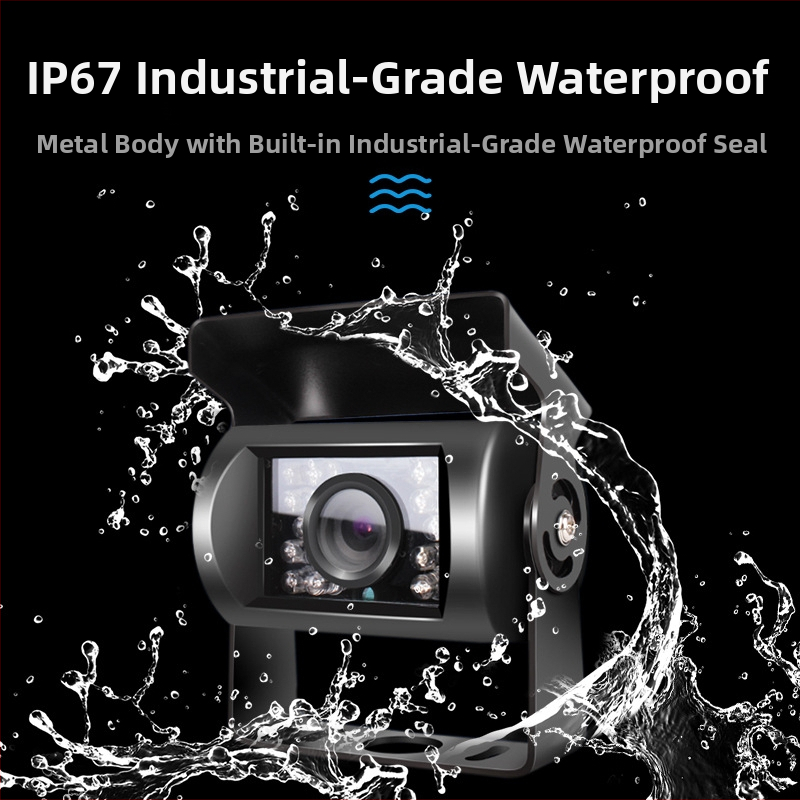 Инфрачервена камера за автобус 24V за автомобил, товарен автомобил, HD нощно виждане, задно виждане, заден ход, директен CCD дисплей от фабриката