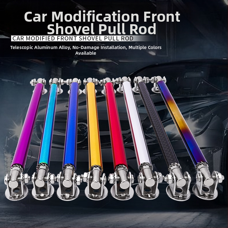 Auto esiosa labida modifikatsioon universaalne ümbritseva liimiga tõmbevarda esihuule kinnitusklamber reguleeritav esi- ja tagumine kaitseraua dekoratiivne tõmbevarras