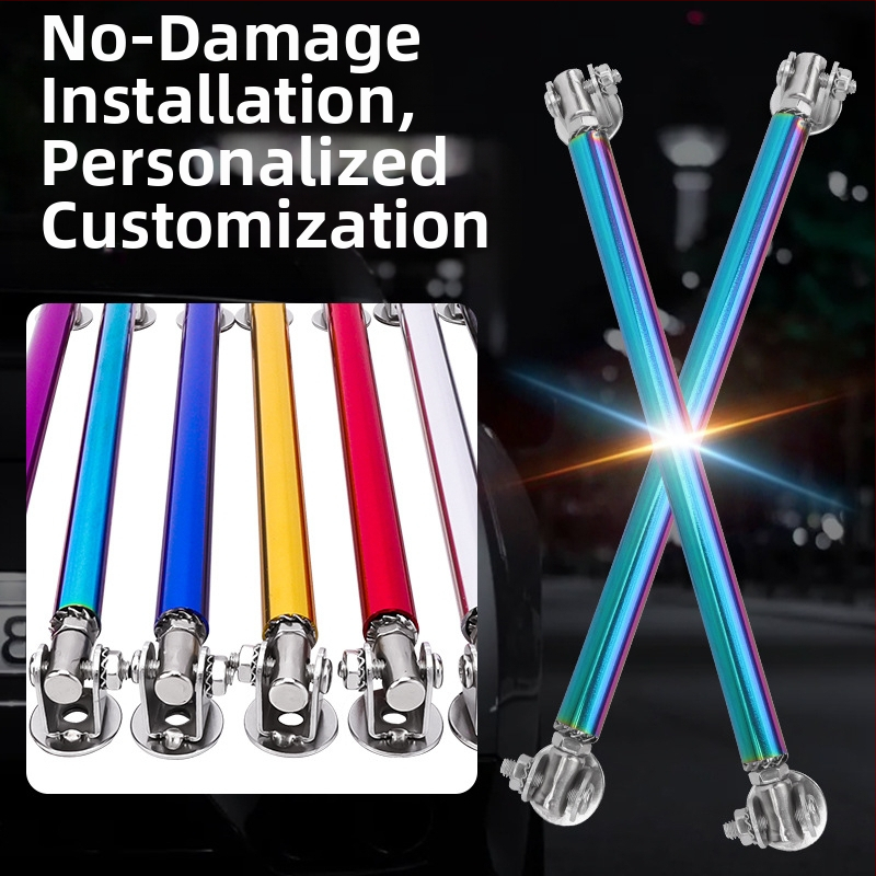 Модификация на предна лопата за автомобил, универсална облицовъчна лепяща дръжка, скоба за фиксиране на предна устна, регулируема предна и задна броня, декоративна дръжка