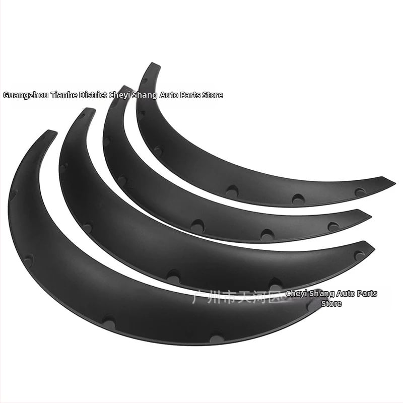 Automobiļa vispārīgs modificēts plata virsbūves ritenis uzacu automašīna SUV bezceļu transportlīdzeklis vispārīgs paplašināts dekoratīvs ritenis uzacu spārna laidums