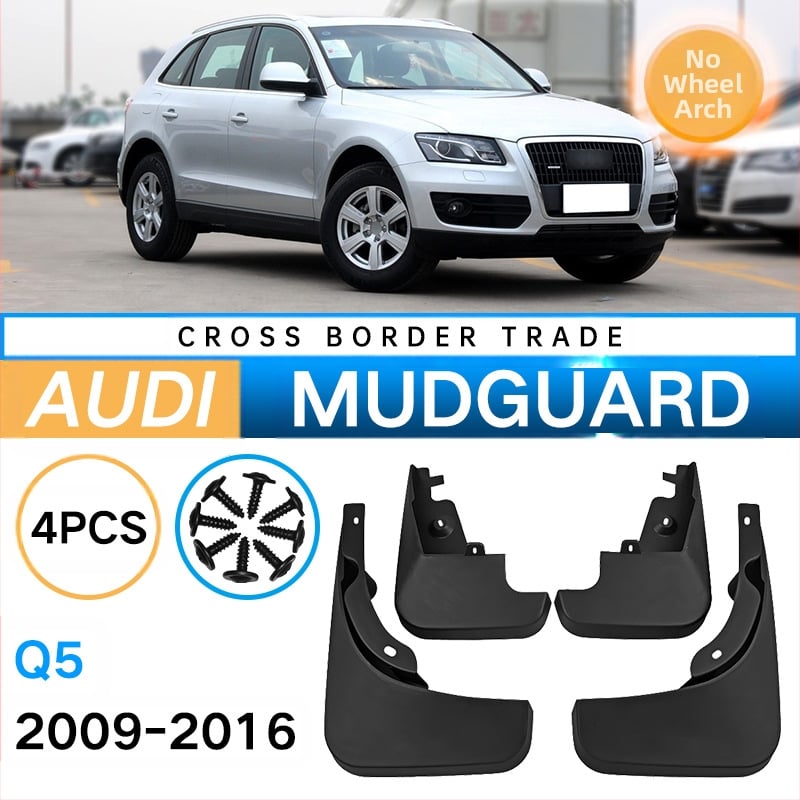 Piemērots Audi Q5 2009-2016 bez riteņu uzacu ārējās tirdzniecības pārrobežu dubļu sarga automašīnas dubļu sarga