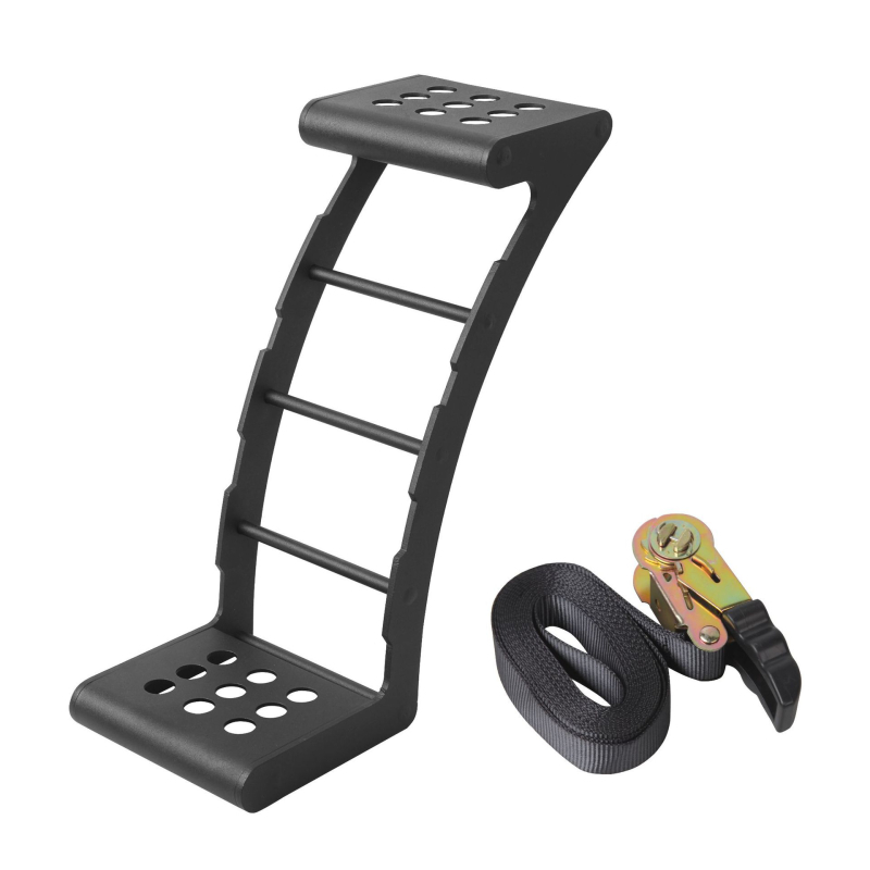 Tinka visureigių transporto priemonių tipo galinių padangų laipiojimo kopėčioms, visureigių atsarginių padangų laiptinėms, atsarginių padangų pagalbinėms įlipimo kopėčioms