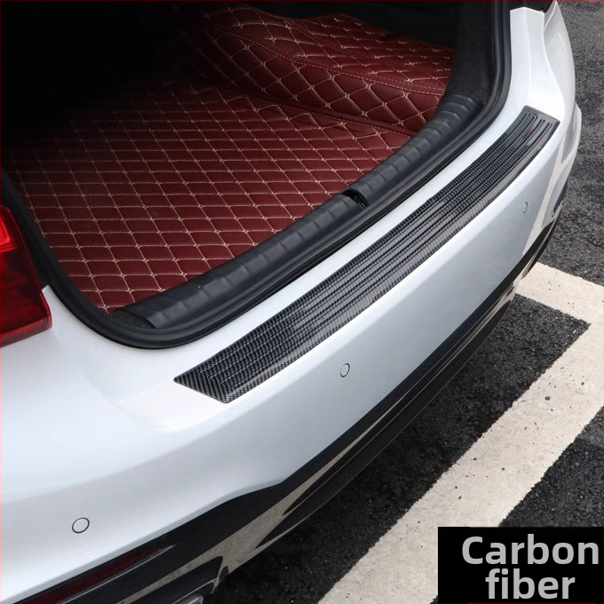 Защитна лента за багажник на автомобил, защитна лента за праг на багажника, защитен стикер против надраскване, лента против сблъсък, лента против надраскване за заден предпазител, модификация на плочата