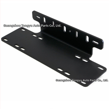 Valstybinio numerio ženklo žibinto laikiklis „Wrangler“ visureigiams ir kitiems LED šviesos juostos numerio ženklo žibinto laikikliai Amerikos numerio ženklo žibinto laikikliai