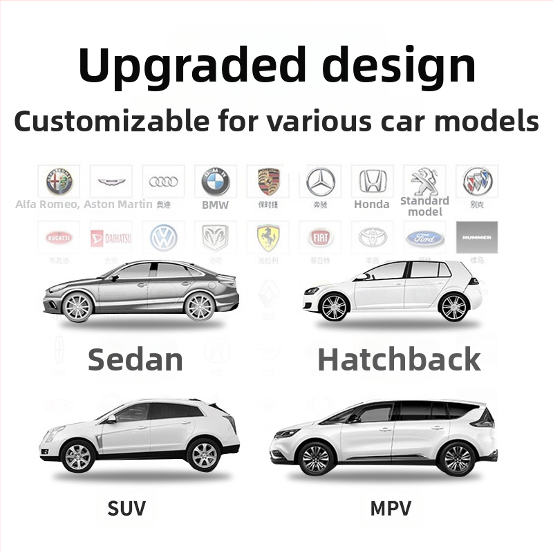 Персонализиран еластичен платнеен калъф за кола от производителя, четиристранен еластичен калъф за кола, висок клас прахоустойчив калъф за изложбени автомобили 4S Shop