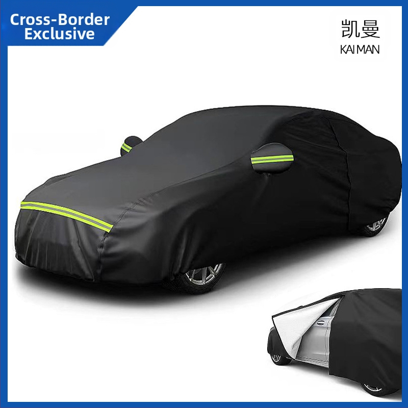 Трансгранична гореща разпродажба на покривало за кола, покривало за кола върху кола, пълно покривало, слънцеустойчиво, дъждоустойчиво, топлоизолационно, пълно покривало за кола, слънцеустойчиво платно