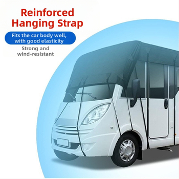Κάλυμμα RV 210D Προστατευτικό κάλυμμα αυτοκινήτου από μουσαμά για τροχόσπιτο, αδιάβροχο και ανθεκτικό στη σκόνη, ύφασμα Oxford για διασυνοριακή χρήση