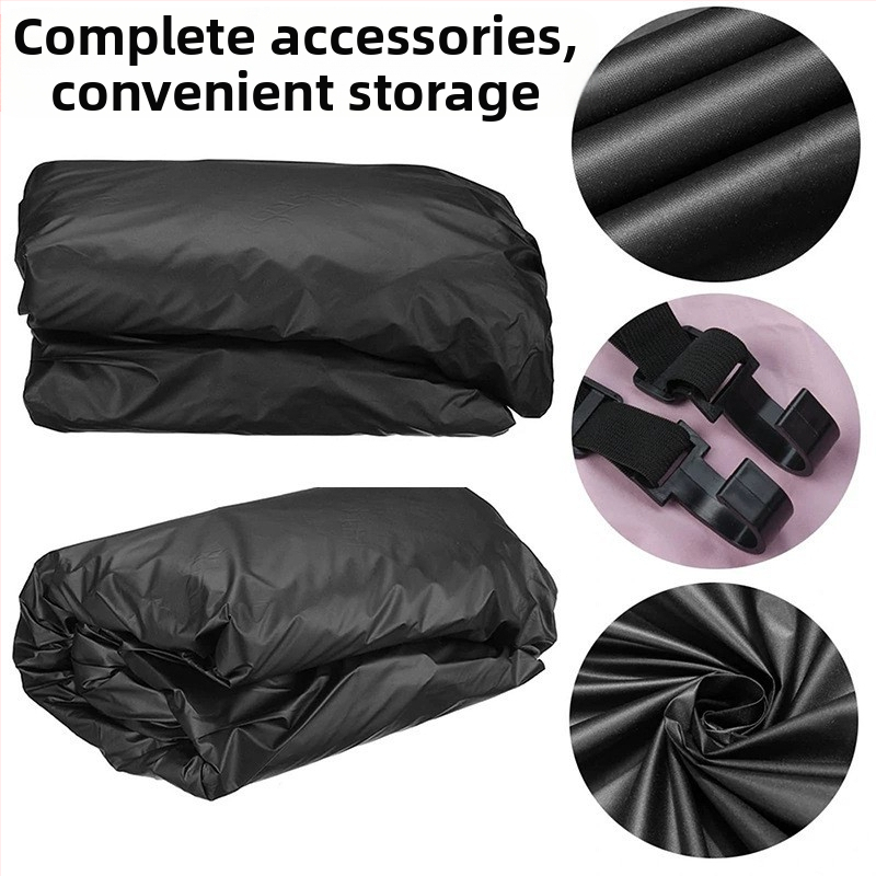 Kryt na karavan 210D, kempingový plachtový ochranný kryt na auto pre karavan, vodotesný a prachotesný, oxfordská látka, slnečná clona, cezhraničný