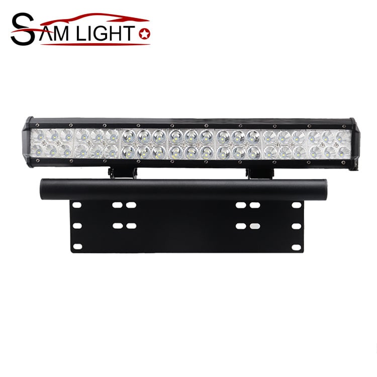 Auto aksesuāru numura zīmes apgaismojuma rāmja palīggaismas rāmis Jeep Wrangler modificētam numura zīmes apgaismojuma rāmja kronšteinam