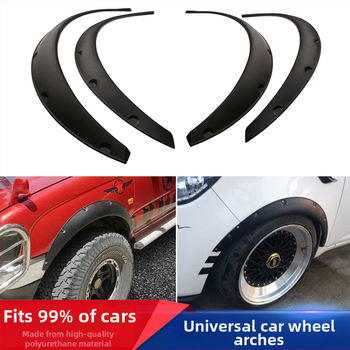 eaby Amazon Car General Modified Wide Body Wheel Eyebrow Car SUV Bezceļu transportlīdzeklis Paplašināts Dekoratīvs Spārns