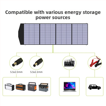 Ο κατασκευαστής Allpower προμηθεύει φορητό ηλιακό πάνελ αυτοκινήτου υψηλής ισχύος 200W, αδιάβροχο και πτυσσόμενο ηλιακό πάνελ