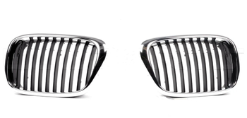Подходящ за BMW E39, предна решетка на двигателя 51137005837 51137005838