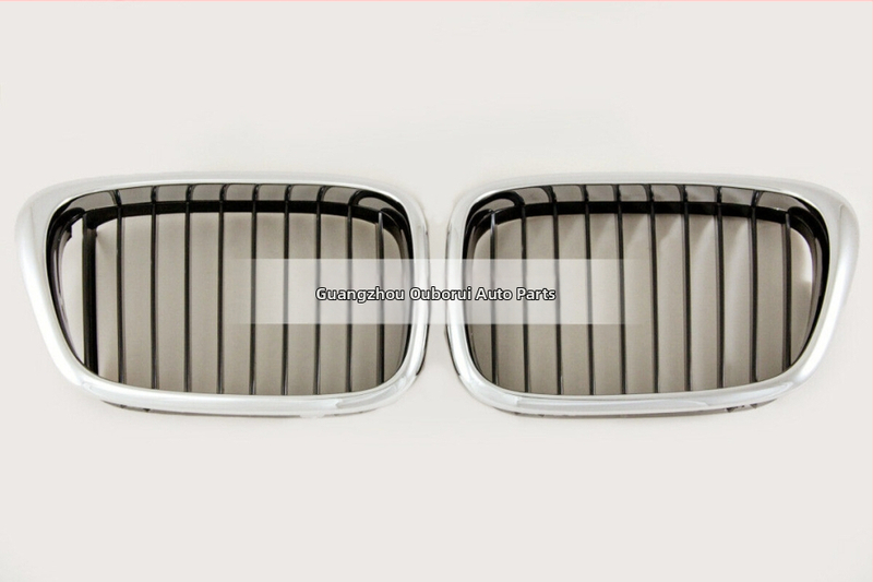 Подходящ за BMW E39, предна решетка на двигателя 51137005837 51137005838