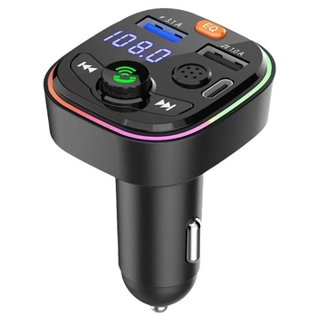 Q6 auto FM odašiljač auto Bluetooth hands-free mp3 player prednje svjetlo PD brzo punjenje punjač 3.1A