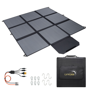 Tuyang 400W Μονοκρυσταλλική Ηλιακή Φορητή Πτυσσόμενη Τσάντα Camping Rv Στυλ Φόρτισης Φωτοβολταϊκής Παραγωγής Ηλεκτρικής Ενέργειας Πάνελ Προσαρμογής Εργοστασίου