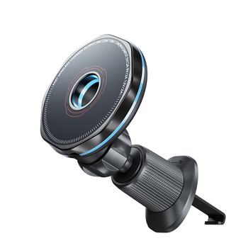 Naujas tarpvalstybinis belaidis automobilio įkrovimas mobiliojo telefono laikiklis su oro išleidimo anga, magnetinis „Magsafe“ universalus 360 laipsnių sukimasis.