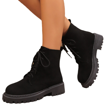 2024 m. matiniai aulinukai rudens ir žiemos moteriški batai britiško stiliaus Martino aulinukai moterims nauji užsienio prekybos plius dydžio su trumpais aulinukais moterims urmu