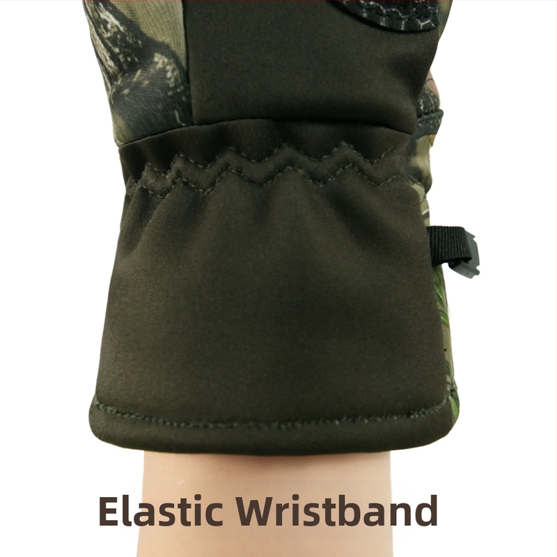 На склад, бионични ръкавици за лов, камуфлажни, за мъже и жени, есенни и зимни, поларени, риболовни ръкавици, неплъзгащи се, топли, водоустойчиви