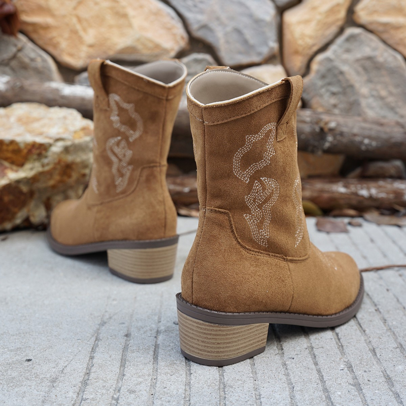 Trumpi, moteriški Martino aulinukai, 2024 m. rudens ir žiemos nauji, europietiški ir amerikietiški, storo kulno, „Pedon“ stiliaus, madingi, patogūs, vidutinio kulno aulinukai