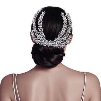 Star CX530 Νύφη με Στρας Απλή Ανοιχτή Χτένα Πολυτελείας για Μαλλιά Γάμου Στυλ Χτενίσματος Στούντιο Κεφαλής Κομψά Αξεσουάρ Μαλλιών