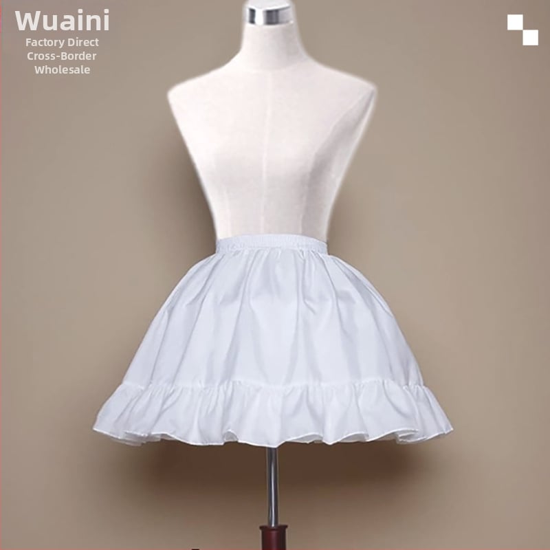 Fustă zilnică cu bretele, rochie tutu violentă, fustă scurtă, model os de pește, rochie de mireasă reglabilă, plisată, jupon