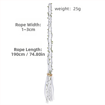 Vestuvinis laso virvės pakabukas, „Lazos para Boda“, vestuvinė virvė, tradicinis keltų raštas, kaimiškos vestuvės