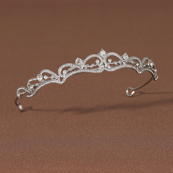 Karūnos galvos apdangalas nuotakai suaugusiems paprastas atmosferinis baroko galvos juosta princesei moteriškas karūna vaikams gimtadienio galvos apdangalas plaukų aksesuarai