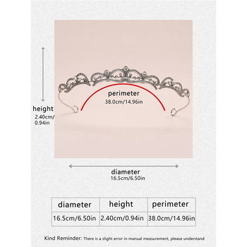 Karūnos galvos apdangalas nuotakai suaugusiems paprastas atmosferinis baroko galvos juosta princesei moteriškas karūna vaikams gimtadienio galvos apdangalas plaukų aksesuarai