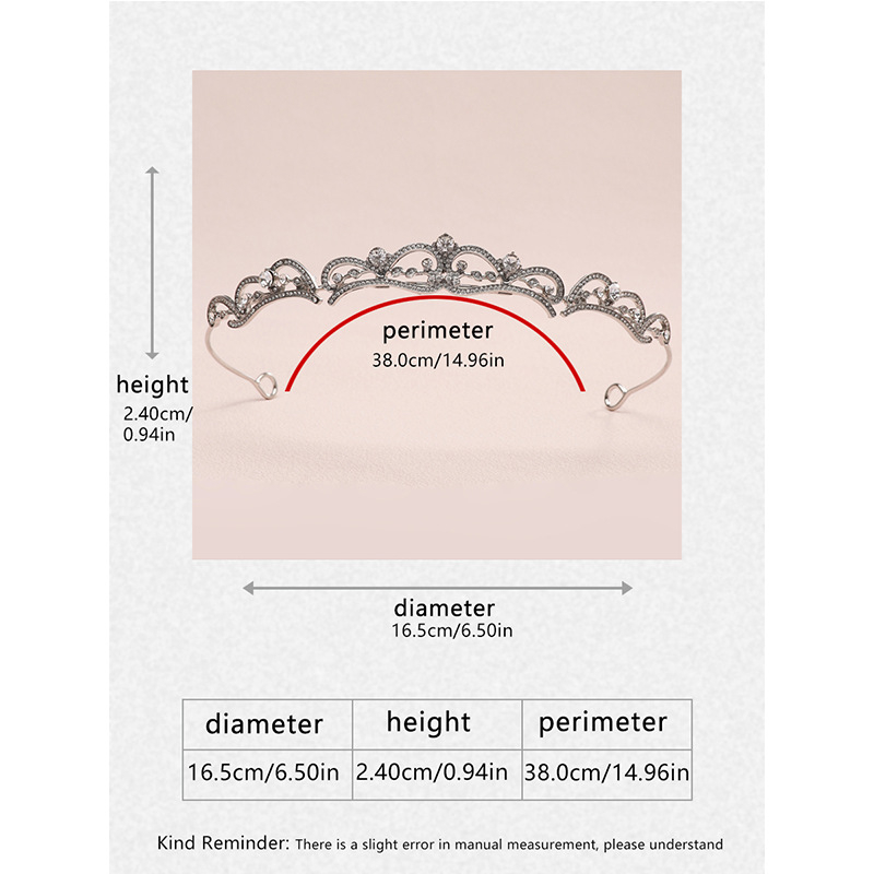 Karūnos galvos apdangalas nuotakai suaugusiems paprastas atmosferinis baroko galvos juosta princesei moteriškas karūna vaikams gimtadienio galvos apdangalas plaukų aksesuarai